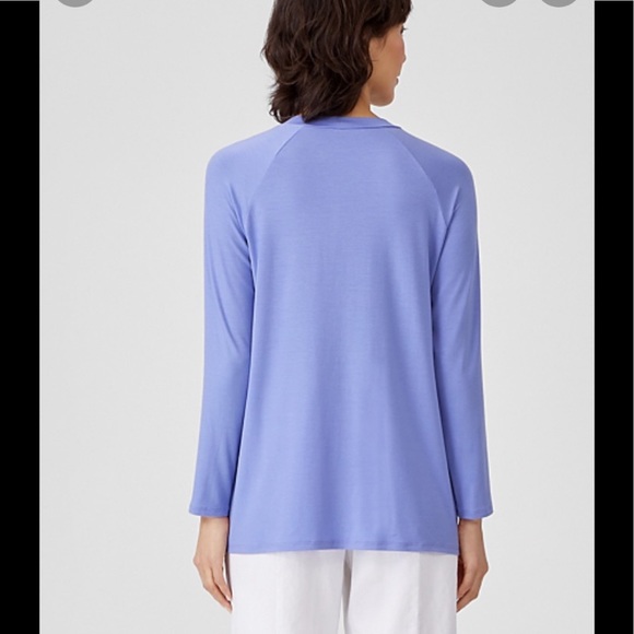 NWT EILEEN FISHER Crew Neck
Raglan Sleeve Shirt - Picture 5 of 8
